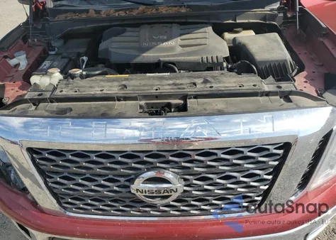 2018 Nissan Titan Sv из США, поврежденный, VIN 1N6AA1E51JN541703
